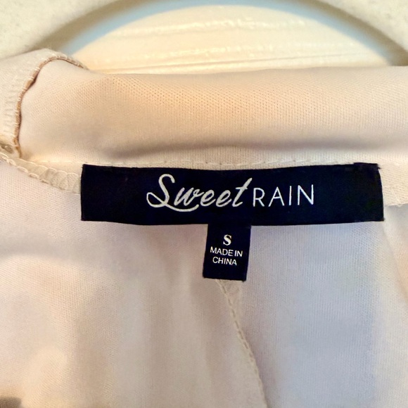 Pink, Gold, & Silver Color block Rain Jacket - Picture 3 of 4